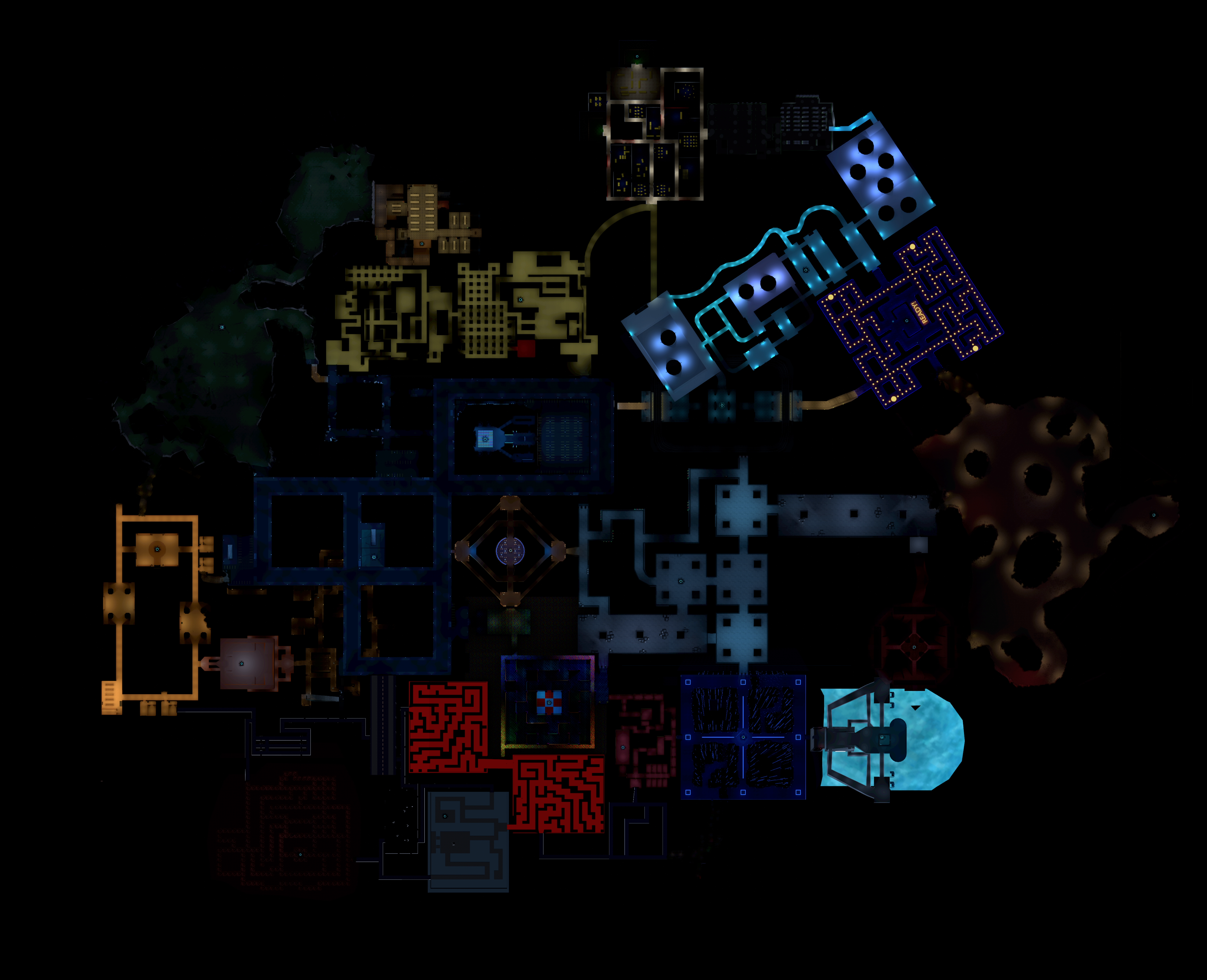 Star of the Show map